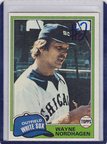 1981 Topps Base Set #186 Wayne Nordhagen