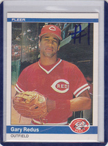 1984 Fleer Base Set #481 Gary Redus