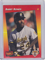 1992 Donruss Triple Play #116 Barry Bonds