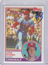 1983 Topps Base Set #363 John Stuper