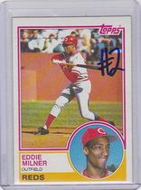 1983 Topps Base Set #449 Eddie Milner