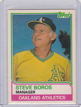 1983 Topps Traded #13 Steve Boros