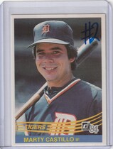 1984 Donruss Base Set #247 Marty Castillo