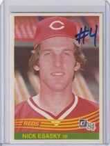 1984 Donruss Base Set #602 Nick Esasky