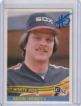 1984 Donruss Base Set #135 Kevin Hickey