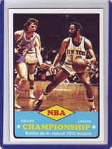 1973 Topps Base Set #68 NBA Championship