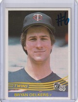 1984 Donruss Base Set #486 Bryan Oelkers