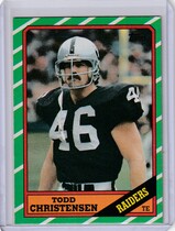 1986 Topps Base Set #64 Todd Christensen