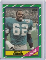 1986 Topps Base Set #250 Curtis Green