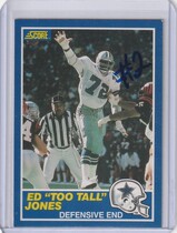 1989 Score Base Set #5 Ed Too Tall Jones