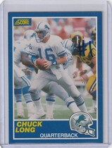 1989 Score Base Set #16 Chuck Long
