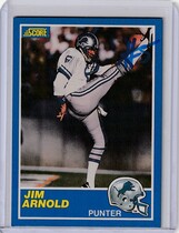 1989 Score Base Set #74 Jim Arnold