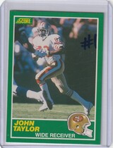 1989 Score Base Set #238 John Taylor