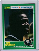1989 Score Base Set #268 Tim Worley