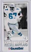 1992 Fleer GameDay #230 Russell Maryland