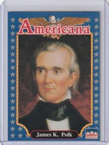 1992 Starline Americana #43 James K. Polk