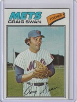 1977 Topps Base Set #94 Craig Swan