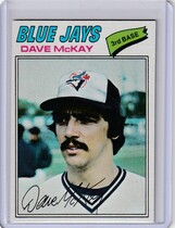 1977 Topps Base Set #377 Dave McKay