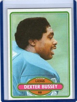 1980 Topps Base Set #66 Dexter Bussey
