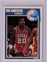 1989 Fleer Base Set #112 Ron Anderson