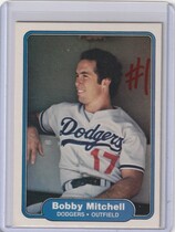 1982 Fleer Base Set #14 Bobby Mitchell