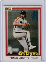 1981 Donruss Base Set #143 Frank LaCorte