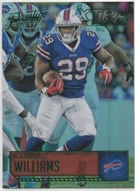 2016 Panini Prestige Xtra Points Green #21 Karlos Williams