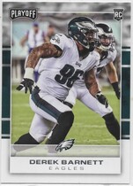 2017 Playoff Base Set #247 Derek Barnett