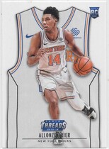 2018 Panini Threads #188 Allonzo Trier