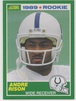 1989 Score Base Set #272 Andre Rison