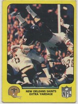 1978 Fleer Team Action #33 extra yardage