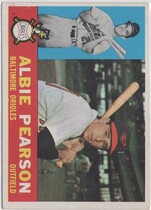 1960 Topps Base Set #241 Albie Pearson