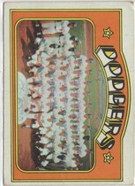 1972 Topps Base Set #522 Dodgers Team