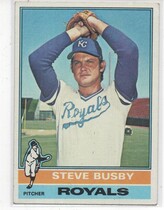 1976 Topps Base Set #260 Steve Busby