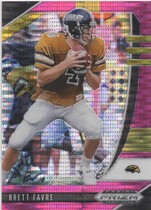 2020 Panini Prizm Draft Picks Pink Pulsar Prizm #12 Brett Favre