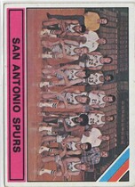 1975 Topps Base Set #327 San Antonio Spurs