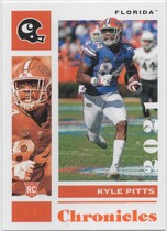 2021 Panini Chronicles Draft Picks Orange #18 Kyle Pitts