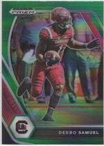 2021 Panini Prizm Draft Picks Green Prizm #69 Deebo Samuel