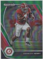 2021 Panini Prizm Draft Picks Green Prizm #81 Derrick Henry