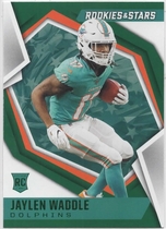 2021 Panini Rookies & Stars Green #108 Jaylen Waddle