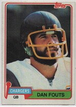1981 Topps Base Set #265 Dan Fouts