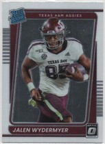 2022 Panini Chronicles Draft Picks Donruss Optic Rated Rookie #25 Jalen Wydermyer