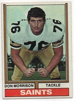 1974 Topps Base Set #476 Don Morrison