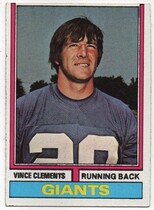 1974 Topps Base Set #342 Vince Clements