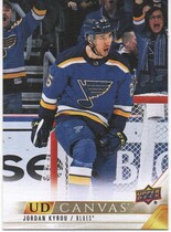 2022 Upper Deck UD Canvas #C69 Jordan Kyrou