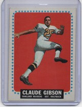 1964 Topps Base Set #138 Claude Gibson