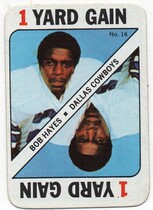 1971 Topps Game Inserts #16 Bob Hayes