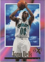 1996 SkyBox EX 2000 #6 Tony Delk