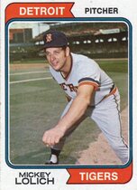 1974 Topps Base Set #9 Mickey Lolich