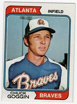 1974 Topps Base Set #457 Chuck Goggin